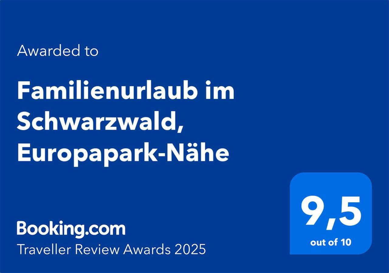 Familienurlaub Im Schwarzwald, Europapark-Naehe Lägenhet Ettenheim Exteriör bild